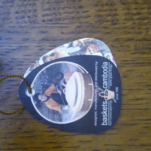 Hand bag Basket of Cambodia - Picture 2 of 4